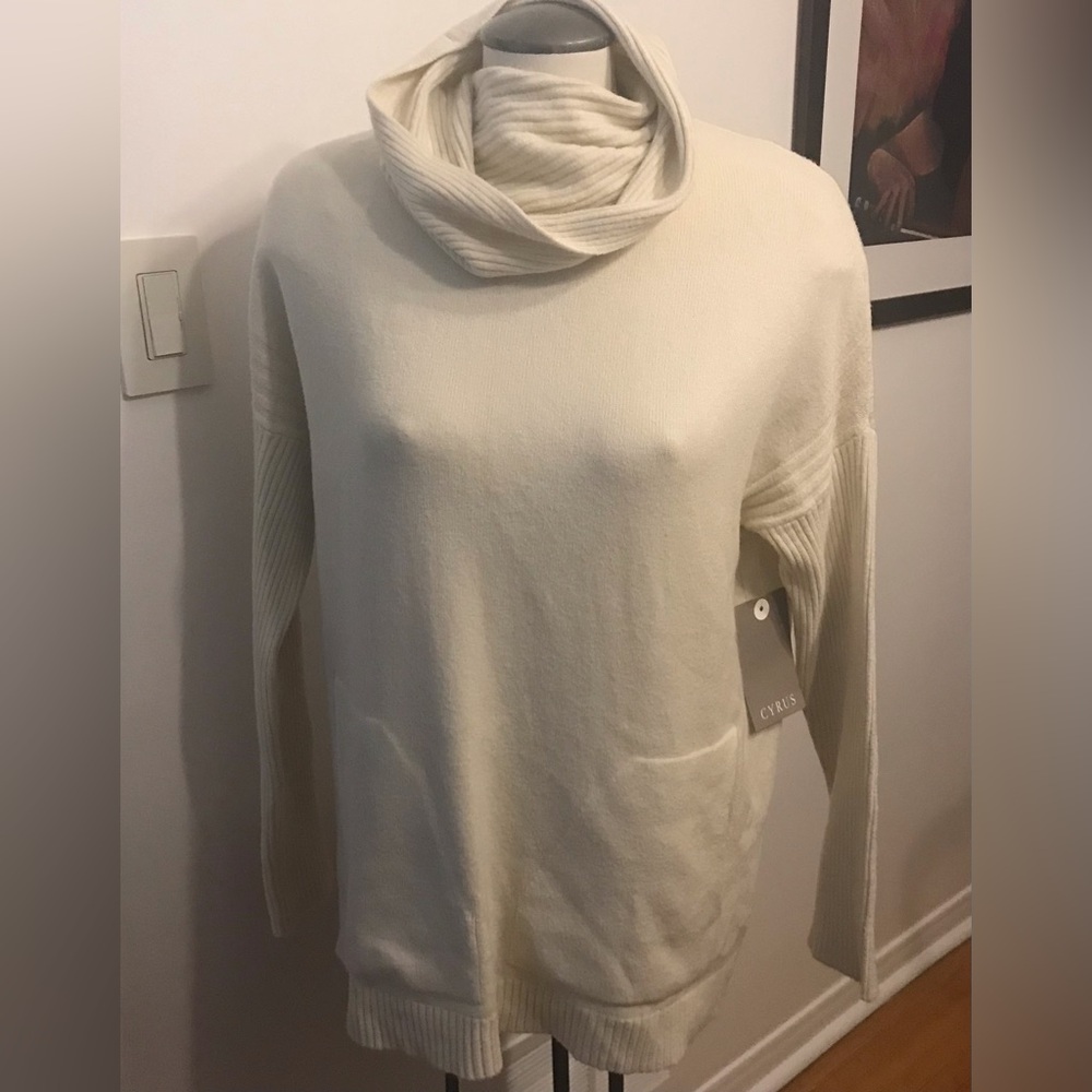 NWT - Cyrus Cowl Neck Sweater - Size Medium